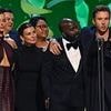 National Television Awards viewers react to VERY awkward moment Maura Higgins and Danny Jones reunite on stage to collect gong six months after Brits kiss