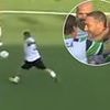 Italy and Roma legend Francesco Totti, 48, rolls back the years as he scores SENSATIONAL screamer from the halfway line during a match