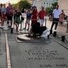 Outrage as man lights a cigarette using Tomb of the Unknown Soldier's eternal flame