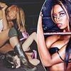 Ex-wrestling star Trenesha Biggers led out of New York apartment in handcuffs after arrest
