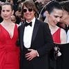 Tom Cruise shares an affectionate moment with Mission: Impossible's leading lady Hayley Atwell at Cannes Film Festival premiere