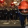 Police stand firm on show of force at soccer final after flares thrown at cops ahead of A-League's clash