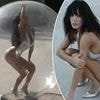 Fans express concern as Kanye West's wife Bianca Censori poses in barely-there bodysuit in a bubble
