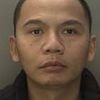 Moment drugs kingpin who ran string of cannabis farms across Britain while posing as a property developer is arrested