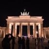 Anlässlich des Europatags: Brandenburger Tor leuchtet abends farbig