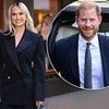 Molly-Mae Hague looks chic in a black suit as she rubs shoulders with Prince Harry at the star-studded WellChild  Awards