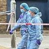 Two men, 58 and 27, die in quadruple stabbing horror at London business, with a third man fighting for his life in hospital