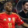 Arsenal dealt major blow as Athletic Bilbao star Nico Williams holds talks with two European rivals ahead of potential summer transfer