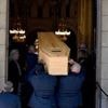 EN IMAGES. Luyat, Holtz, Monfort, Lartot… Des journalistes en nombre aux obsèques de Daniel Bilalian