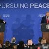 « Progrès », réunion « productive » : ce qu’il faut retenir des déclarations de Trump et Poutine