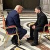Zelensky says conversation with Trump at the Vatican last week 'may have been the best we have ever had' - as Ukraine rains British missiles on Russia with US President's approval