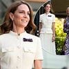 Kate Middleton delights Wimbledon spectators as she arrives at Royal Box to watch Women's Final