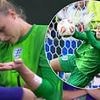 Revealed: Hannah Hampton's penalty shoot-out 'cheat sheet' - that she taped to her ARM! How Lionesses goalkeeper's homework helped her side triumph over Spain