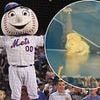 Mets mascot goes viral after suffering embarrassing comedy of errors on stage with The Lumineers at Citi Field