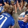 Millie Bright's tactics board message, dancing around a water bottle and Sonia Bompastor's pre-game digital detox - How Chelsea won and celebrated sixth WSL title in a row, writes TARA ANSON-WALSH