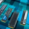 heise+ | Sechs M.2-SSDs mit PCIe 4.0 und 8 TByte Speicherplatz im Test