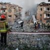 Drie doden, onder wie een kind, bij grootschalige droneaanvallen op Kiev, ook andere Oekraïense steden onder vuur