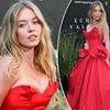 Hollywood siren Sydney Sweeney flaunts cleavage on red carpet after addressing Jonathan Davino split
