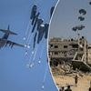 Jordanian aid air drops start delivering food and essential supplies to starving Gazans after pressure on Israel for 'tactical pause' in fighting