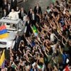 Pope Leo XIV surprises Catholic youth festival with unexpected popemobile salute