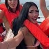 Shameless influencers slammed for taking selfies as luxury $4.5m Lamborghini yacht sunk in Miami