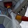 Cruise passenger is injured when water slide panel shatters while he was going down it