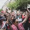EN IMAGES. Des milliers de manifestants ont défilé en France pour la Palestine et la paix à Gaza