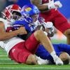 Jalon Daniels stars as Kansas opens rebuilt $450M stadium with 31-7 win over Fresno State