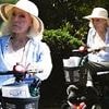 Iconic 60s actress looks unrecognizable as she heads out in LA on mobility scooter
