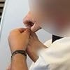 Disgusting moment passenger picks dirt from underneath his partner's TOENAILS on flight from Tenerife