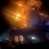 Explosion rips through Domino's restaurant after car crashes into building