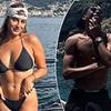 Barcelona wonderkid Lamine Yamal, 17, and 29-year-old OnlyFans star flight attendant 'don't want to put a label on their close relationship', as she speaks publicly on their cosy Italian holiday