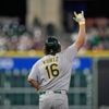 Nick Kurtz becomes first MLB rookie with 4-homer game as Athletics beat Astros 15-3
