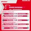 Partidos reprogramados de la Copa y Liga entre semana