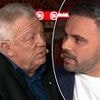 Channel Nine footy show stars Phil Gould and Michael Chammas have off-camera blow-up after fiery clash on live TV