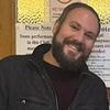 Pictured: Rocker religious studies teacher, 38, who was banned from the classroom after swigging cans of cider and reeking of alcohol at school