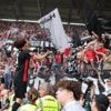 Fußball-Bundesliga: Königsklassen-Krimi: Eintracht in Ekstase, Freiburg geknickt