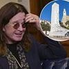Team behind war memorial that Ozzy Osbourne was arrested for URINATING on pays tribute to the Black Sabbath star in unlikely message as they prove all was forgiven before his death