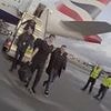 Moment murderer is arrested as he touches down on UK soil 18 months after stabbing a teenager to death