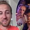 Bleary-eyed Harry Kane admits Bayern stars will be 'feeling it' after toasting Bundesliga title success with cigars and champagne - as England captain claimed the first trophy of his career