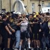 VIDEO. Tour de France 2025 : le résumé de la 20e étape remportée, en costaud, par l'Australien Kaden Groves qui s'est joué des intempéries et des autres échappés