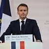 French President Emmanuel Macron says Europe's freedom is under its greatest threat since 1945
