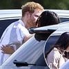 Meghan Markle and Prince Harry's first public kiss solidified their love - a month later she deleted her Instagram