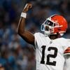 Browns' Shedeur Sanders impressive in NFL preseason debut, tosses 2 TD passes in win over Panthers