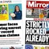 'Record asylum claims' and 'Strictly rocked'