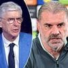 Ange Postecoglou fires back at Arsene Wenger after former Arsenal boss called for Man United or Tottenham to be STRIPPED of a Champions League place next season