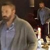 Somber Ben Affleck dines solo at pricey steakhouse after Jennifer Lopez locks lips with A-lister on film set