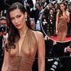 Bella Hadid's raunchy 2024 Cannes Film Festival outfit was 'used as an example of what NOT to wear to this year's event' - after annual ceremony banned risqué outfits