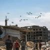 Gaza : la France a commencé à larguer de l’aide humanitaire, annonce Emmanuel Macron