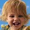 Pictured: One-year-old girl who died two days after being rushed to hospital with serious injuries - as two people are released on bail